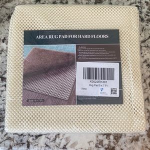 Veken Non-Slip Rug Pad Gripper 5 x 7 Feet Extra Thick Pads for Hardwood Floors
